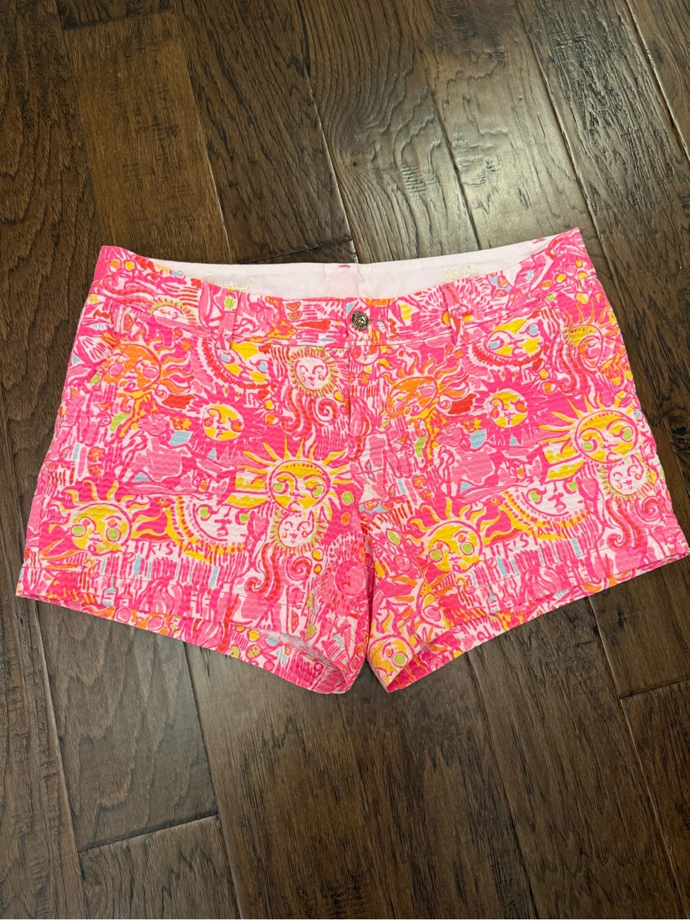 Lilly Pulitzer The Callahan Short Pink Pout More Kinis in the Keys size 16